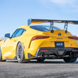 Load image into Gallery viewer, Borla 2020 Toyota Supra GR 3.0L I6 3in ATAK Catback Exhaust - Carbon Fiber Tips - Side View