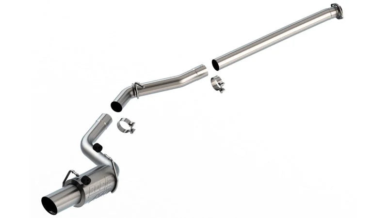 Borla 2022+ Subaru BRZ / 2022+ Toyota GR86 ATAK Cat Back Exhaust - 4.5in Stainless Tips - Main Product View