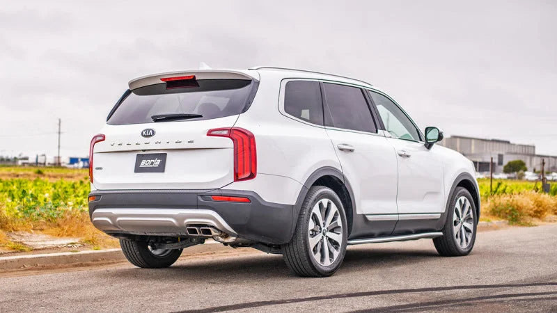 Borla 2023 Hyundai Palisade / 20-22 Kia Telluride 3.8L V6 S-Type Axle-Back Exhaust - Side View