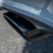 Load image into Gallery viewer, Borla 2023 Integra/22-23 Civic Si 1.5L 4 CYL. MT FWD 4DR 2.50in S-Type Catback Exhaust Black Chrome - Back View