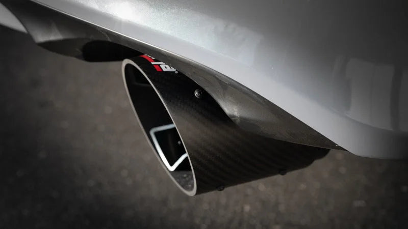 Borla 2023 Integra/22-23 Civic Si 1.5L 4 CYL. MT FWD 4DR 2.50in S-Type Catback Exhaust Carbon Fiber - Installation View