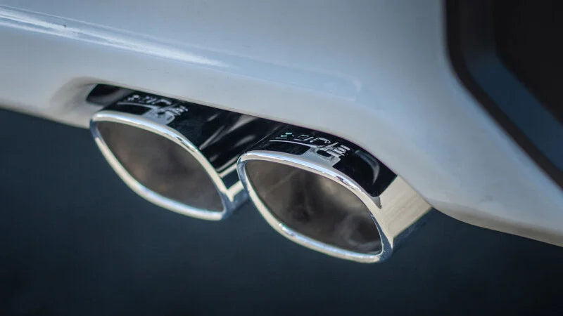 Borla 2024 Chevy Silverado 1500 6.2L V8 ATAK Catback Exhaust w/ Simulator - Chrome - Detail View