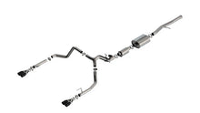 Load image into Gallery viewer, Borla 2024 Chevy Silverado 1500 6.2L V8 S-Type Catback Exhaust w/ Simulator - Black Chrome - Main Product View