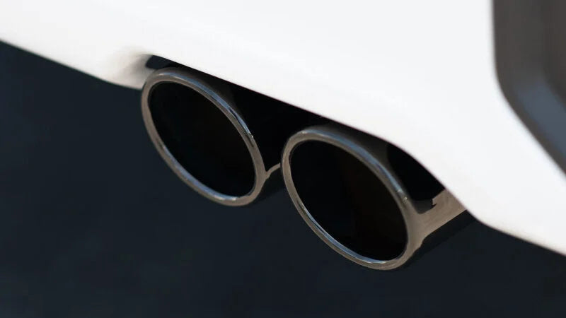 Borla 2024 Chevy Silverado 1500 6.2L V8 Touring Catback Exhaust w/ Simulator - Black Chrome - Detail View