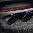 Load image into Gallery viewer, Borla 2024 Ford Mustang GT 5.0L V8 3 in ATAK Catback Non-Active Exhaust- Carbon Fiber Quad Tip - Detail View