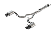 Load image into Gallery viewer, Borla 2024 Ford Mustang GT 5.0L V8 w/ Active Exhaust S-Type Cat-Back Exhaust System - Black Chrome - Main Product View