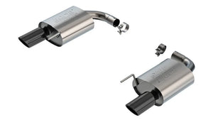 Borla 2024 Ford Mustang GT 5.0L V8 w/o Active Exhaust ATAK Axle-Back Exhaust System - Black Chrome - Main Product View