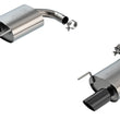 Load image into Gallery viewer, Borla 2024 Ford Mustang GT 5.0L V8 w/o Active Exhaust S-Type Axle-Back Exhaust System - Black Chrome - Main Product View