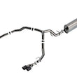 Load image into Gallery viewer, Borla 21-22 Chevrolet Tahoe 5.3L V8 2/4WD 4DR 3in/2.75in Touring Cat-Back Exhaust -Carbon Fiber Tips - Main Product View