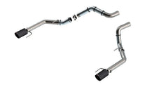 Load image into Gallery viewer, Borla 21-23 Ford Raptor 3in Tail Pipe Kit 4.5in Tip - Carbon Fiber Black Anodized - Main Product View