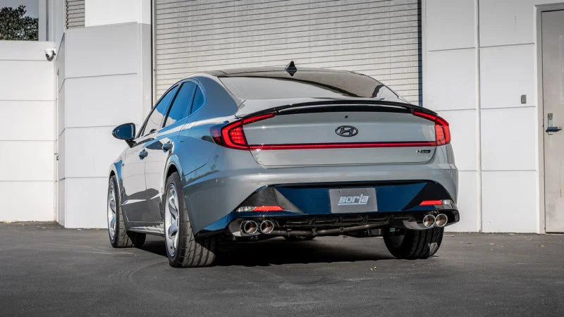 Borla 21-23 Hyundai Sonata N Line 2.5L i4 AT FWD 4DR 2.00in 2.75in S-Type Exhaust - Detail View