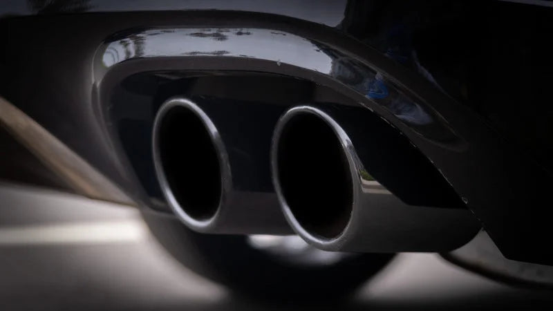 Borla 21-23 Kia K5 GT i4 AT FWD 4DR 2.00in 2.75in S-Type Exhaust - Black Chrome - Side View
