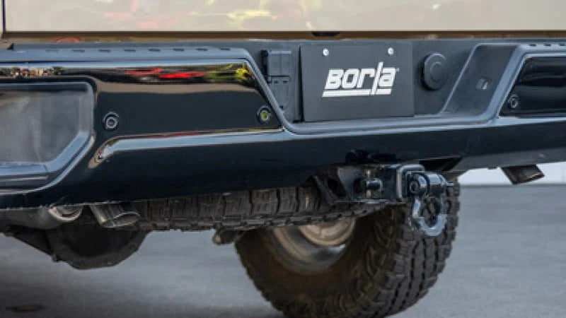 Borla 22-23 Chevrolet Silverado 1500 ZR2 & AT4X 6.2L CC SB 147.5in WB S-Type Cat-Back - Side View