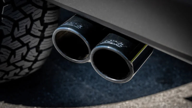 Borla 22-23 Ford Maverick 2.0L 4 CYL. AT FWD 4DR S-type Exhaust Black Chrome - Back View