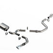 Load image into Gallery viewer, Borla 22-23 Hyundai Elantra N 2.0L 4 CYL. Turbo AT/MT ATAK Catback Exhaust Bright Chrome - Main Product View