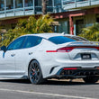 Load image into Gallery viewer, Borla 22-23 Kia Stinger 3.3L V6 Turbo 2.25in Pipe Dia Dual Split Rear Exit S-Type Cat-Back Exhaust - Side View