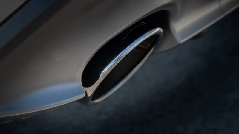 Borla 22-23 Subaru BRZ/Toyota GR86 2.4L RWD AT/MT ATAK Catback Exhaust - Black Chrome Tips - Detail View