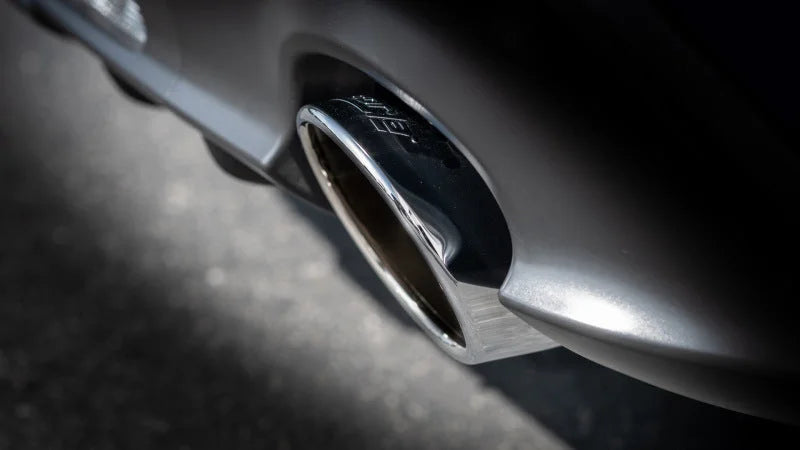 Borla 22-23 Subaru BRZ/Toyota GR86 2.4L RWD AT/MT ATAK Catback Exhaust - Polished Tips - Detail View