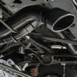Load image into Gallery viewer, Borla 22-24 Ford Bronco Raptor V6 Turbo AT 2WD / 4WD ATAK Catback Exhaust w/ 4in Black Coated Tips - Back View