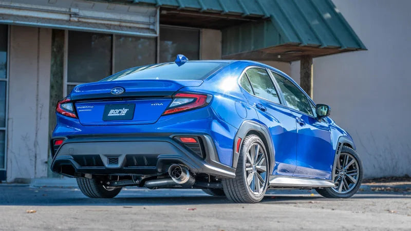 Borla 22-24 Subaru WRX ATAK Cat Back Exhaust - Detail View