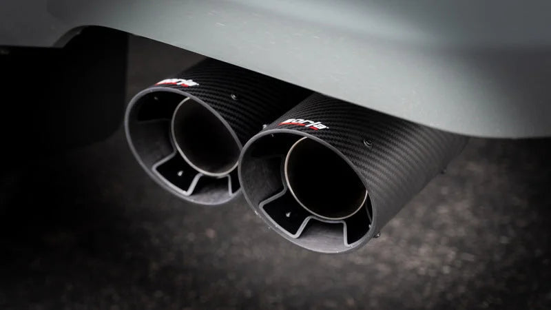 Borla 22-24 Toyota Tundra 3.4L V6 (Inc. Hyb.) Ext. Cab/STD Bed/145.7in WB ATAK Cat-Back - Carbon - Detail View