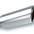 Load image into Gallery viewer, Borla 2.25in Inlet 4in Round Rolled Angle Cut x 12in Long Embossed Exhaust Tip