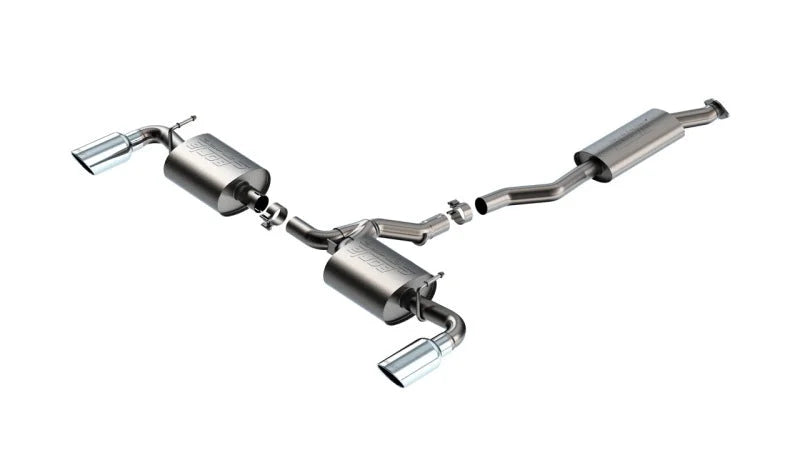 Borla 2.25in S-Type Cat Back Exhaust (excl. Hybrid) fits 2019-2025 Toyota RAV4