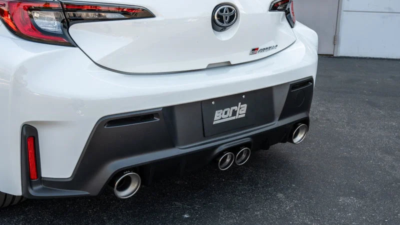 Borla 23-24 Toyota GR Corolla ATAK Cat Back System - Detail View