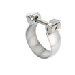 Load image into Gallery viewer, Borla 2.36in (60mm) T-304 Stainless Steel Half Moon/ Swivel Joint Clamp - Side View