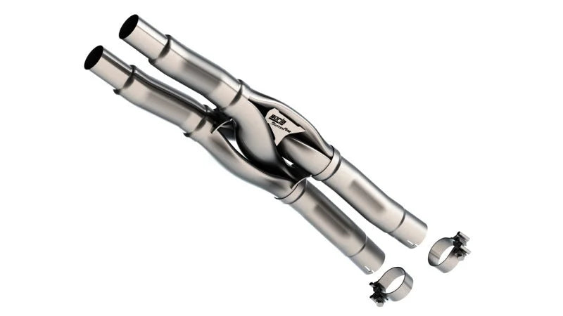 Borla 24-25 Mustang Dark Horse / GT SwitchFire X-Pipe OE Resonator Replacement - Main Product View