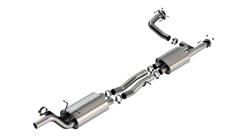 Borla 25-26 RAM 1500 RHO 3.0L V6 3in ATAK Exhaust Mid-Section - 145.1in WB - Main Product View