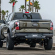 Load image into Gallery viewer, Borla 24-25 Ford Ranger Raptor 2.75in Tailpipe Kit 4in Tip - Brawler Ceramic Black - Back View
