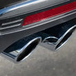 Load image into Gallery viewer, Borla 21-22 Chevrolet Tahoe 5.3L V8 2/4WD 4DR 3.00in/2.75in Touring Cat-Back Exhaust w/ Chrome Tips - Back View