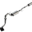 Load image into Gallery viewer, Borla F-150 2021 5.0L 4dr CC SB EC STB Lariat/KR/Pltnm/LTD 3/2.25 DSE Cat-Back Touring BLK CHR Tips - Detail View