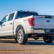 Load image into Gallery viewer, Borla F-150 2021 5.0L 4dr CC SB EC STB Lariat/KR/Platinm/LTD 3/2.25 SRE Cat-Back ATAK Black CHR Tips - Side View
