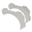 Load image into Gallery viewer, Borla 3in T-304 Stainless Steel Pipe/ Tube Bracket Kit (2 pieces) - Main Product View