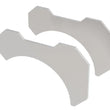 Load image into Gallery viewer, Borla 3in T-304 Stainless Steel Pipe/ Tube Bracket Kit (2 pieces) - Side View