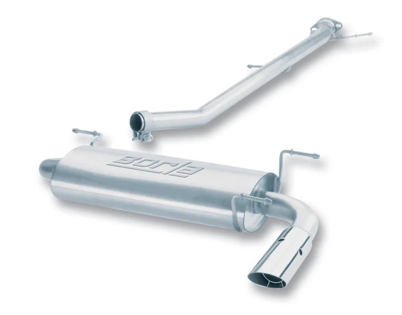 Borla 90-97 Mazda Miata Catback Exhaust - Side View
