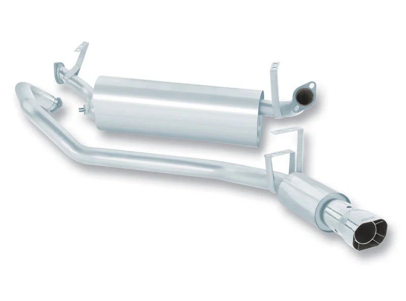 Borla 95-97 Toyota Land Cruiser 4dr 4.5L 6cyl AT 4spd 4WD SS Catback Exhaust System - Side View