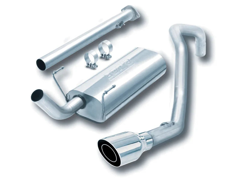 Borla 96-02 Toyota 4Runner 2.7L 4cyl/3.4L 6cyl 2WD/4WD Dual Right Rear Exit Catback Exhaust System - Side View