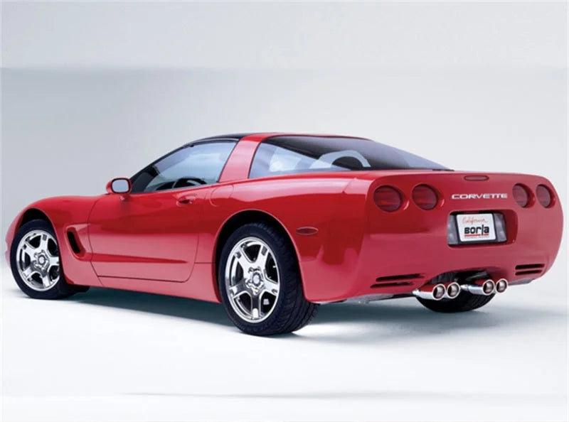 Borla 97-04 Chevrolet Corvette 5.7L 8cyl ATAK SS Catback Exhaust - Detail View