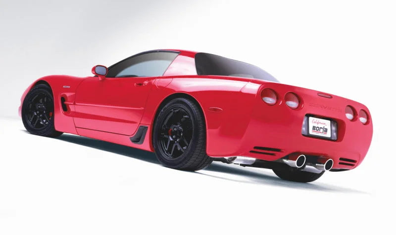 Borla 97-04 Chevrolet Corvette 5.7L 8cyl RWD Very Aggressive Catback Exhaust - Off-Road/Racing - Detail View