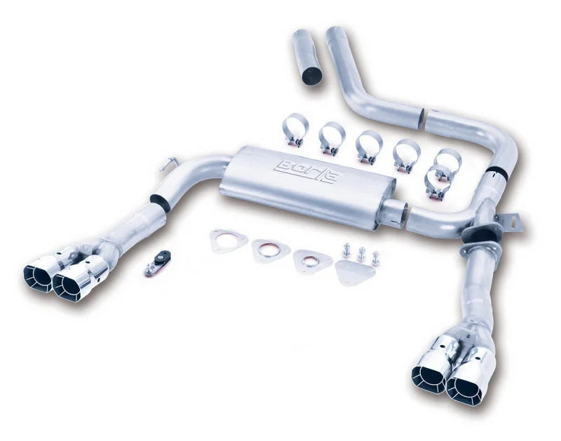 Borla 98-01 CAMARO/TRANS AM 5.7L V8 AT/MT Catback Exhaust Quad Tips - Main Product View
