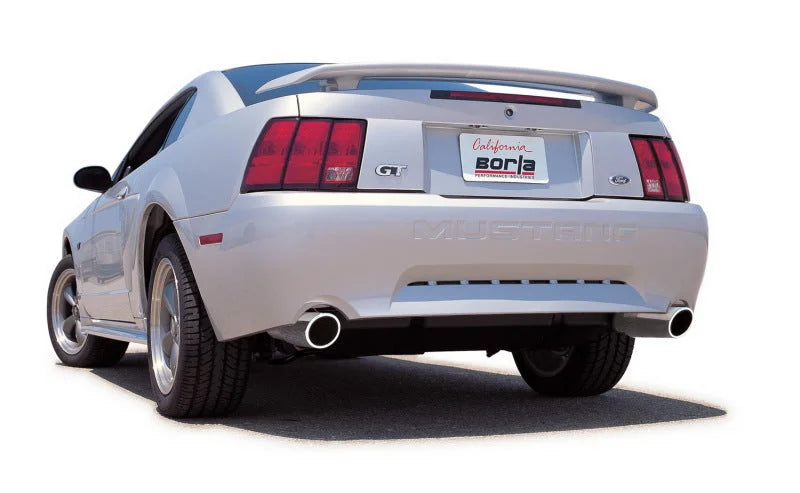 Borla 99-04 Ford Mustang 4.6L V8  Catback Exhaust - Back View