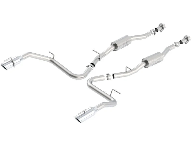 Borla 99-04 Ford Mustang Cobra 4.6L/5.4L V8 MT RWD ATAK SS Catback Exhaust - Side View