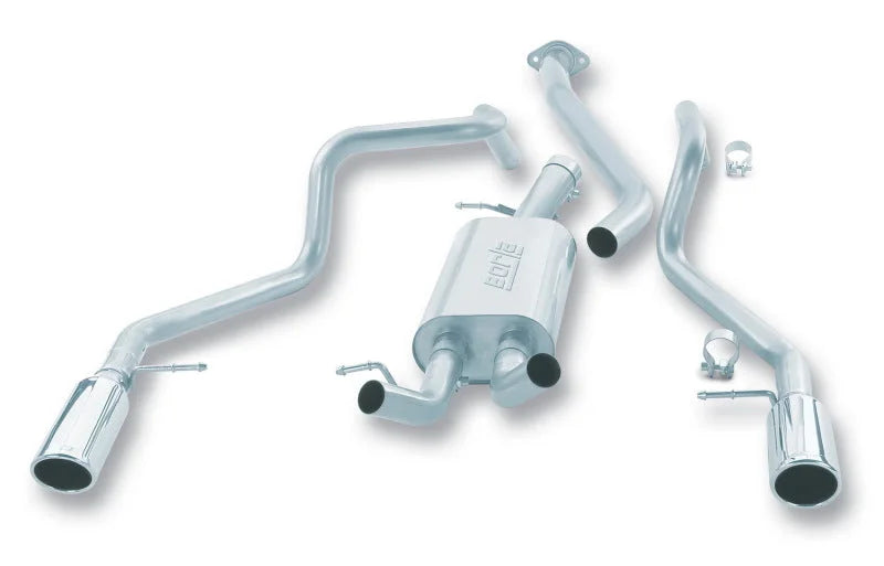 Borla 99-07 Chevy Silverado 5.3L/4.8L Catback Exhaust - Side View