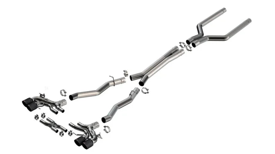 Borla ATAK Cat-Back Exhaust System fits 2020-2021 BMW M8 Gran COUPE / 2020-2025 BMW M8 Gran COUPE Competition - Detail View