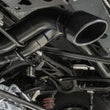 Load image into Gallery viewer, Borla 22-24 Ford Bronco Raptor V6 Turbo AT 2WD / 4WD ATAK Catback Exhaust w/ 4in Black Coated Tips - Back View