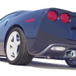 Load image into Gallery viewer, Borla 05-08 Chevrolet Corvette Coupe/Conv 6.0L/6.2L 8cyl Aggressive ATAK Exhaust (rear section only) - Installation View