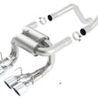 Load image into Gallery viewer, Borla 06-12 Chevrolet Corvette Z06/ZR1 6.2L/7.0L 8cyl Aggressive ATAK Exhaust (rear section only) - Side View
